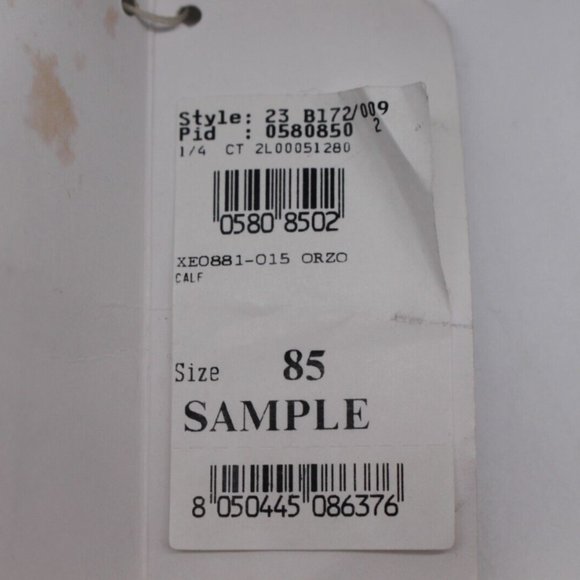 Salvatore Ferragamo ORZO BROWN Leather Belt Size 85 main image 8